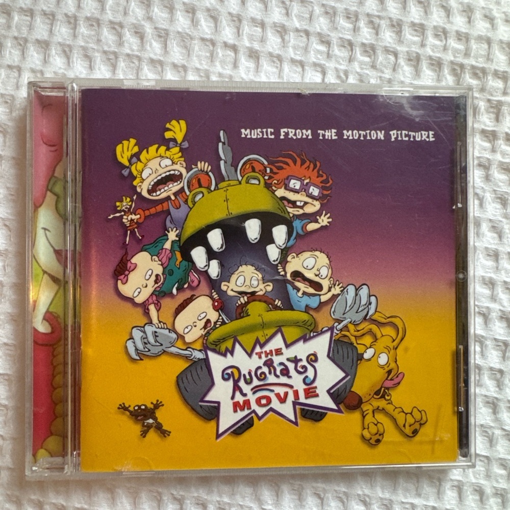 The Rugrats Movie Soundtrack CD Nickelodeon 90s Kids Movie Music